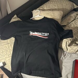 Balenciaga oversized T-shirt.